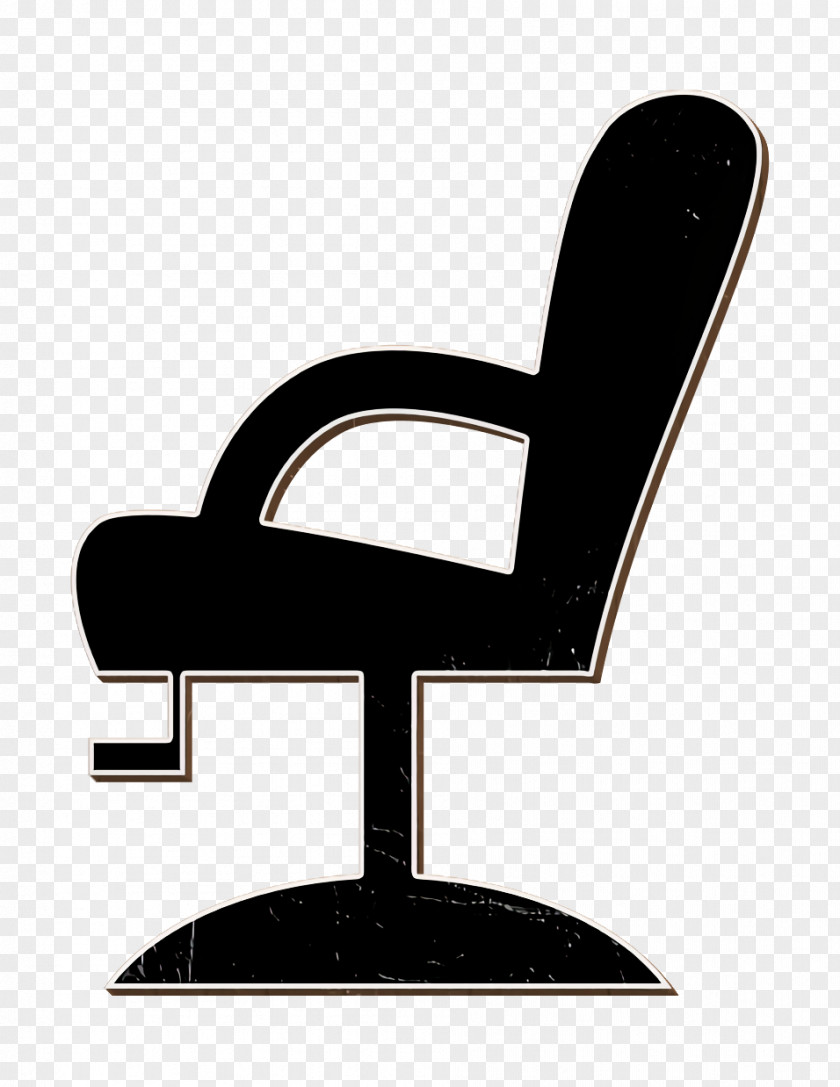 Chair Side View Silhouette Icon Tools And Utensils PNG