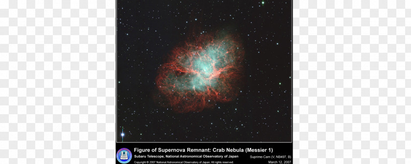 Crab Nebula Phenomenon Font PNG