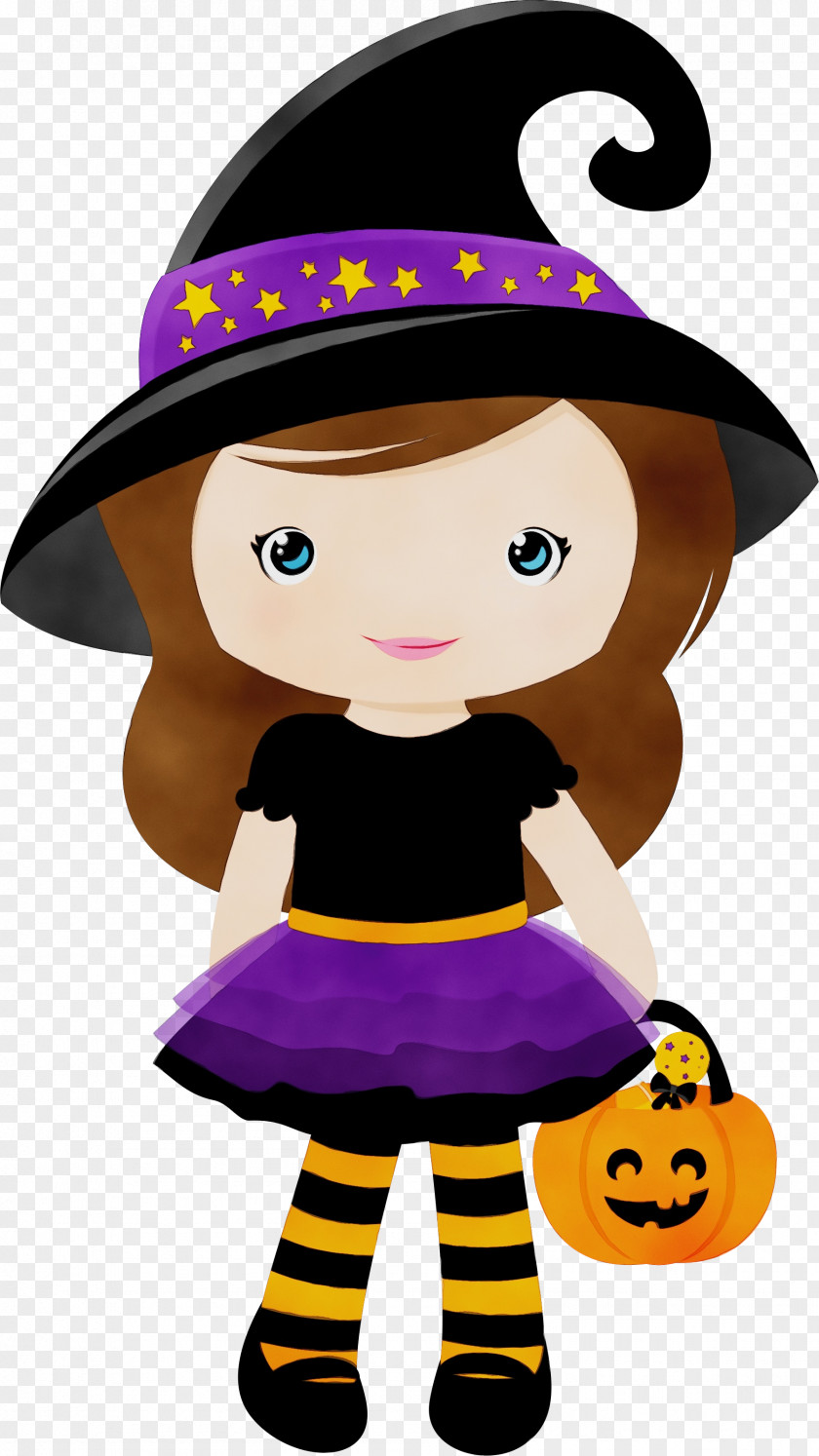 Fictional Character Headgear Halloween Party Invitation PNG