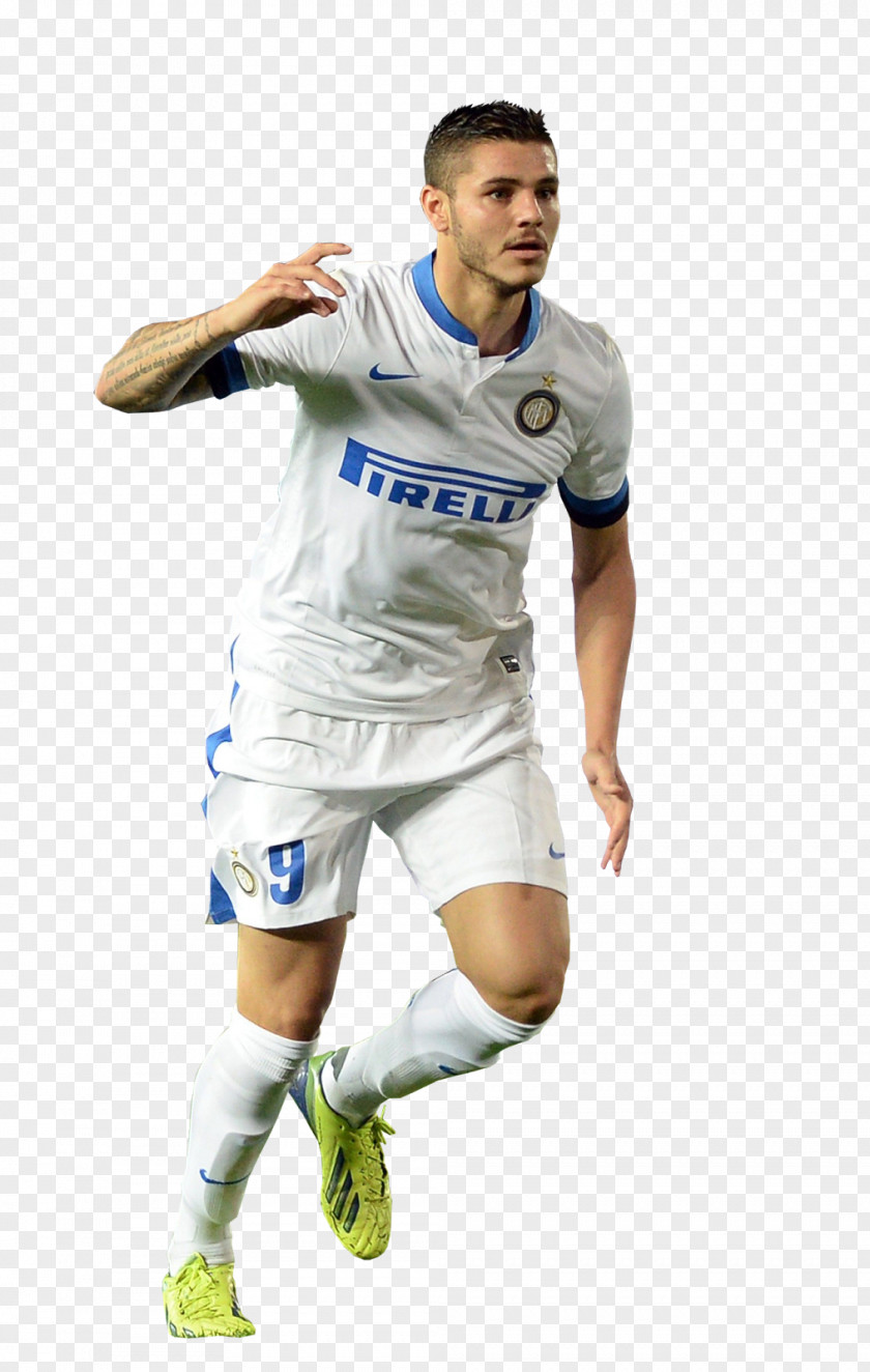 Football Mauro Icardi Jersey Team Sport Inter Milan PNG