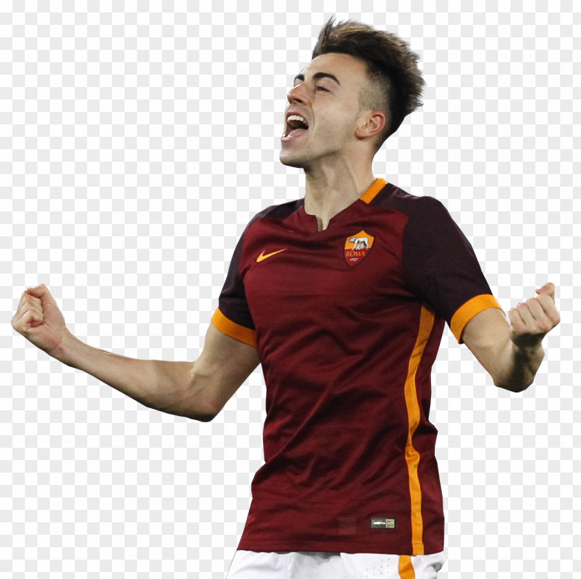 Football Stephan El Shaarawy A.S. Roma Jersey Italy National Team A.C. Milan PNG