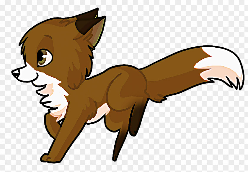 Fox Red Cartoon Animation Animated Clip Art Tail PNG