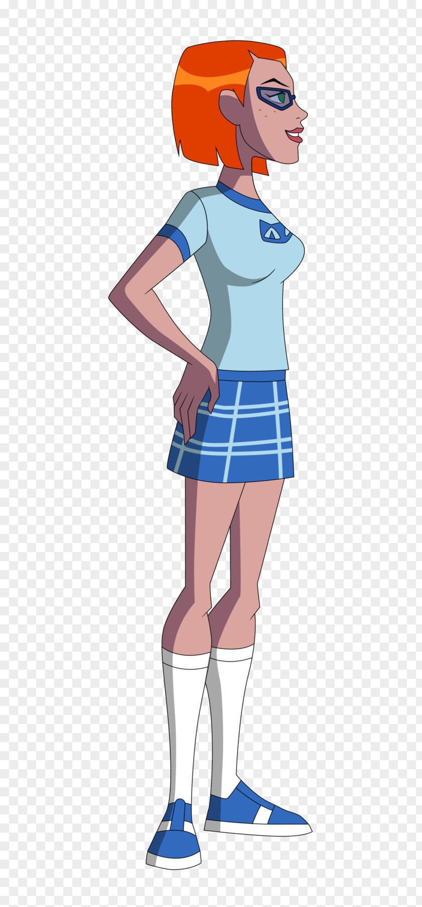 Gwen Tennyson Ben 10 Cartoon PNG