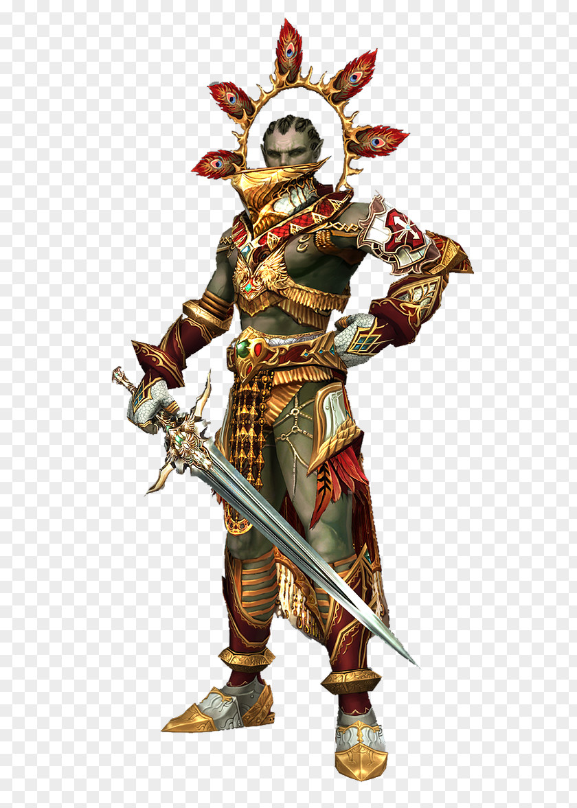 Half Orc Ranger Lineage II Clan Dynasty 4Gamer.net Warrior PNG