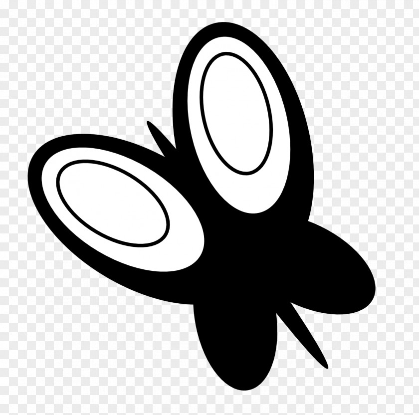 Kenzi Cliparts Butterfly Free Content Black And White Clip Art PNG