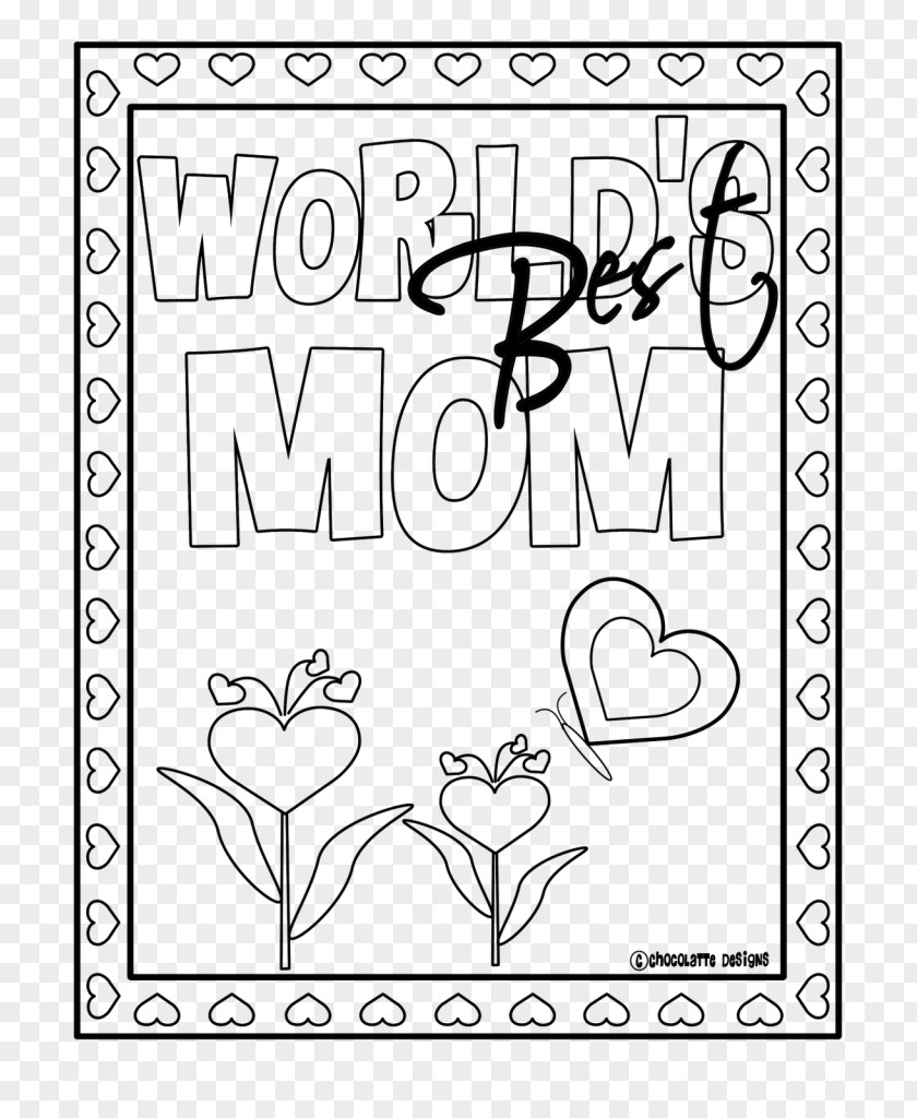 Mother's Day Coloring Book Child PNG