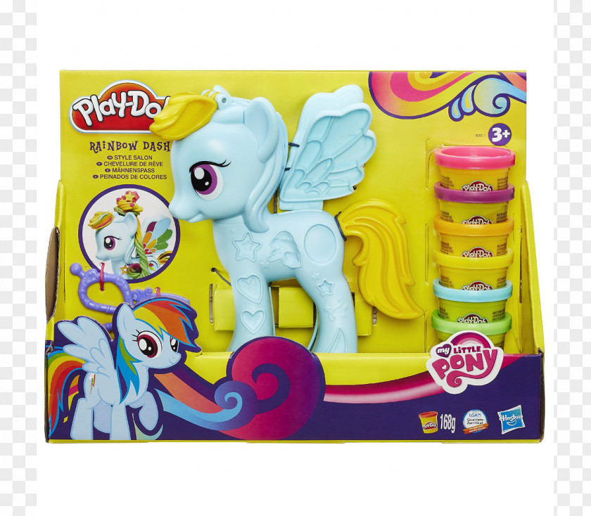 Play Doh Play-Doh My Little Pony Rainbow Dash Style Salon Playset Toy Hasbro PNG