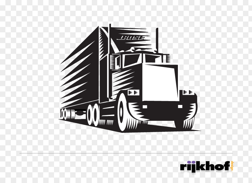 Car Truck Driver Logo Semi-trailer PNG