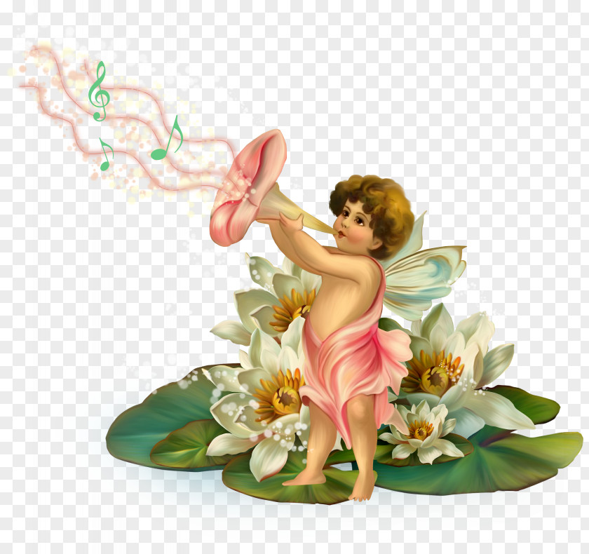 Flower Elf Fairy Clip Art PNG