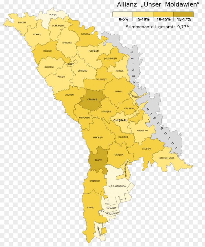 Map Moldovan Parliamentary Election, April 2009 Liberal Party Wikipedia PNG