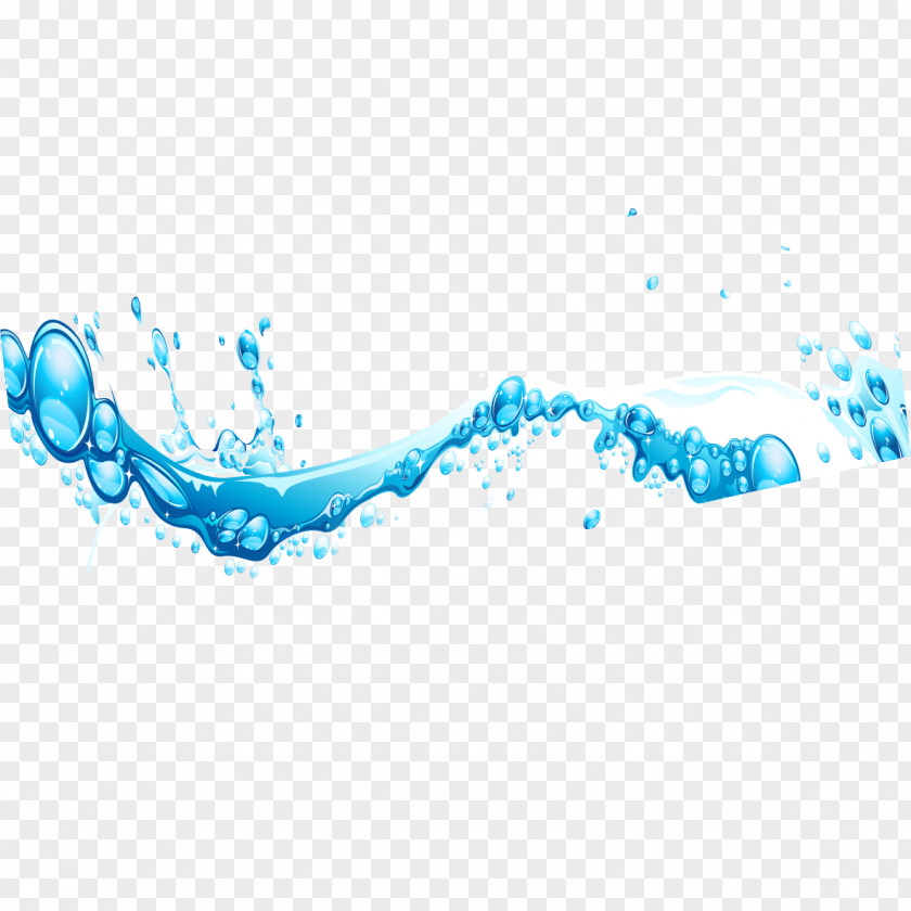 Water Waves Blue Wave PNG