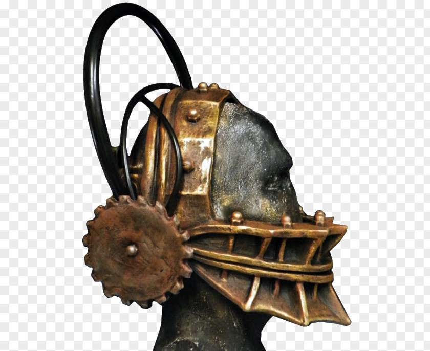 Bear Trap Mask Costume Saw Halloween PNG