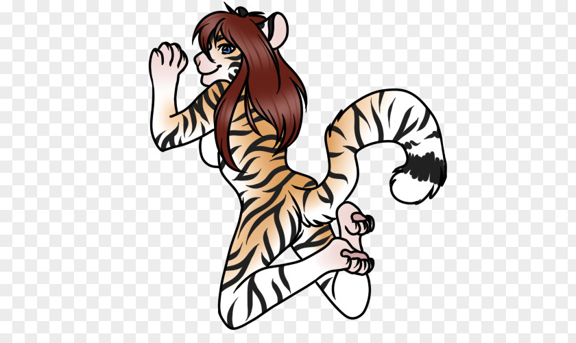 Cat Tiger Mammal Clip Art PNG