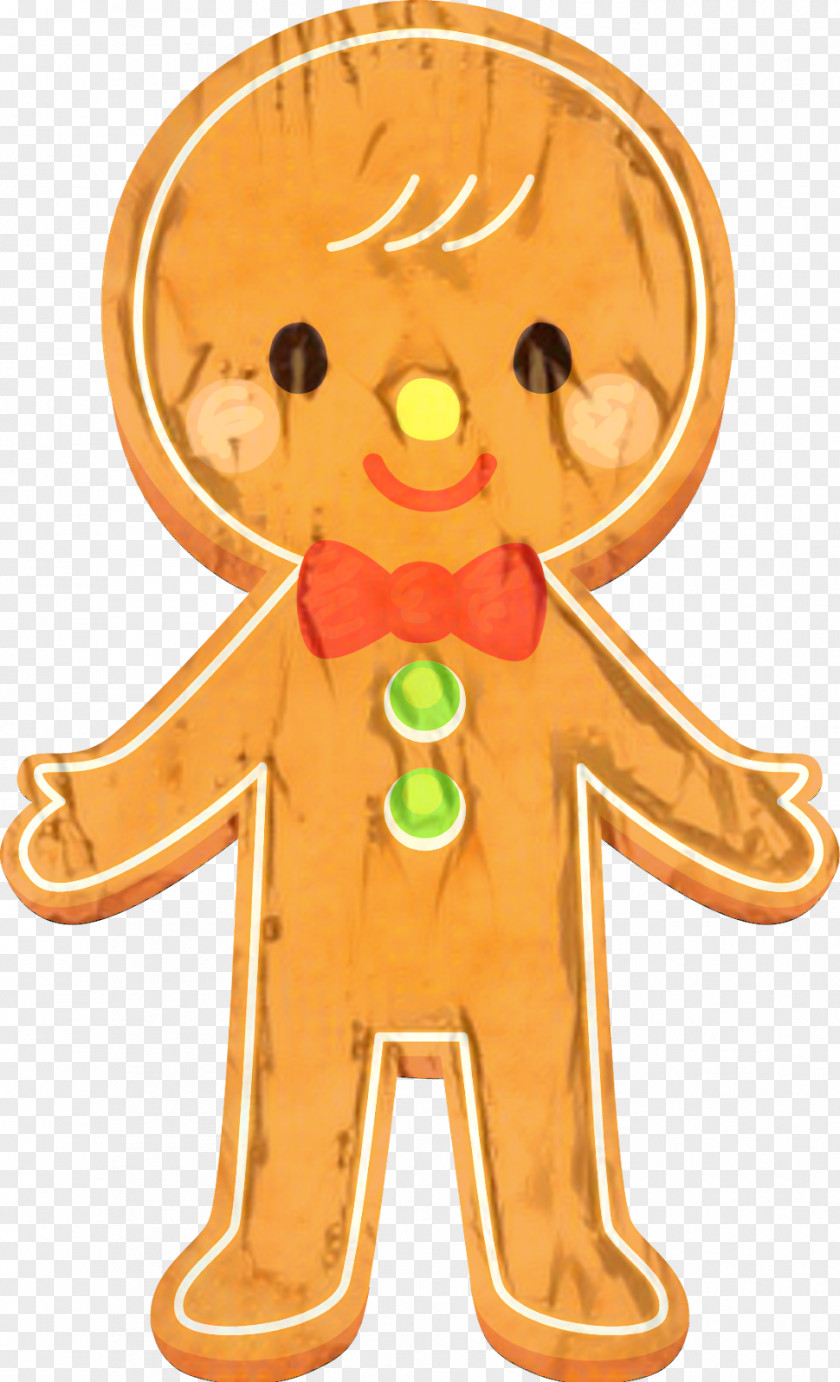 Clip Art Cartoon Image Gingerbread Man PNG