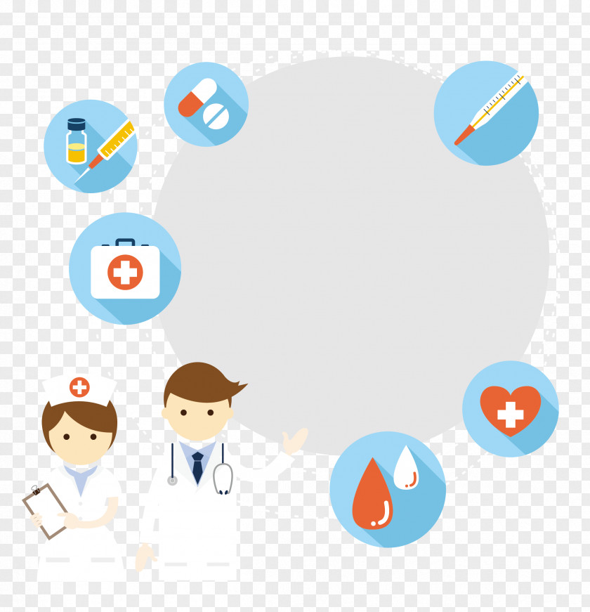 Doctors And Nurses Nursing Euclidean Vector PNG