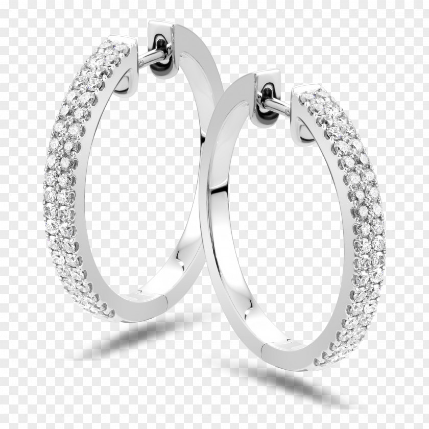 Earring Diamond Jewellery Carat Brilliant PNG