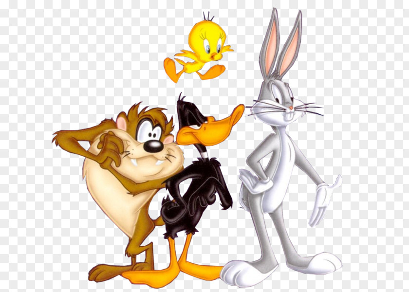 Mickey Mouse Bugs Bunny Tasmanian Devil Daffy Duck Porky Pig Sylvester PNG