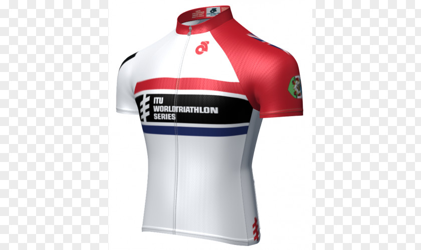 Shirt Cycling Jersey ITU World Triathlon Series PNG
