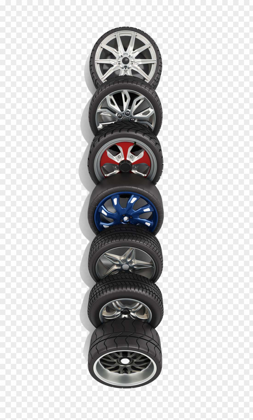 Car Tires Tire Rim Wheel Spoke PNG