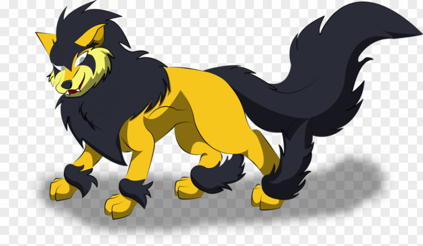 Fakemon Electric Wolf Cat Canidae Pokémon Dog Xerneas PNG