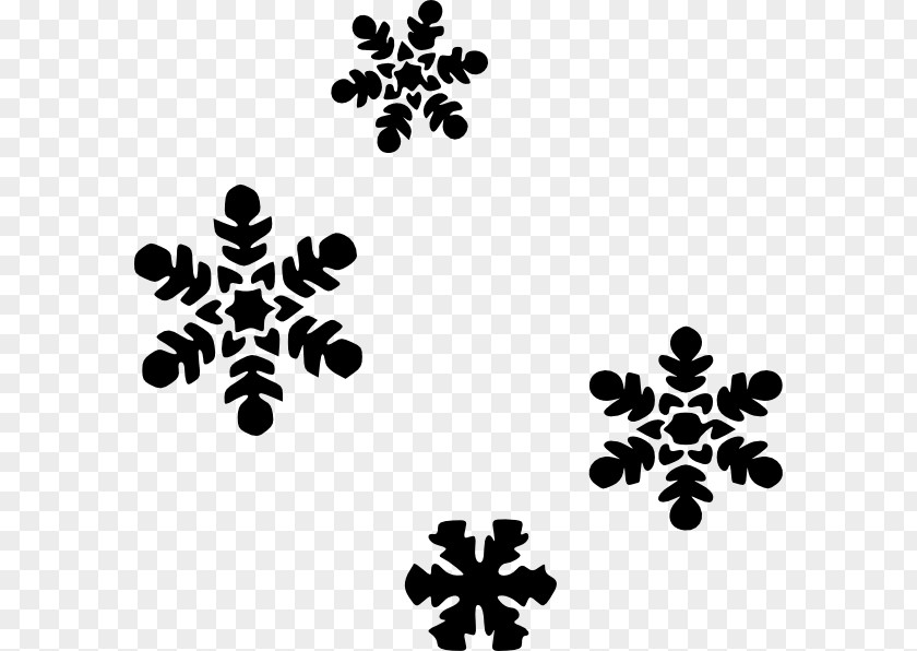 Flake Cliparts Snowflake Black And White Clip Art PNG