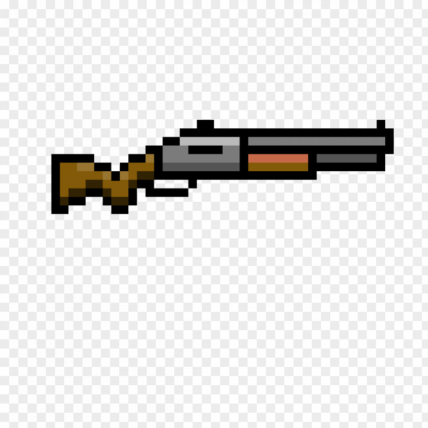 Gunshot Minecraft Pixel Art Firearm Weapon PNG