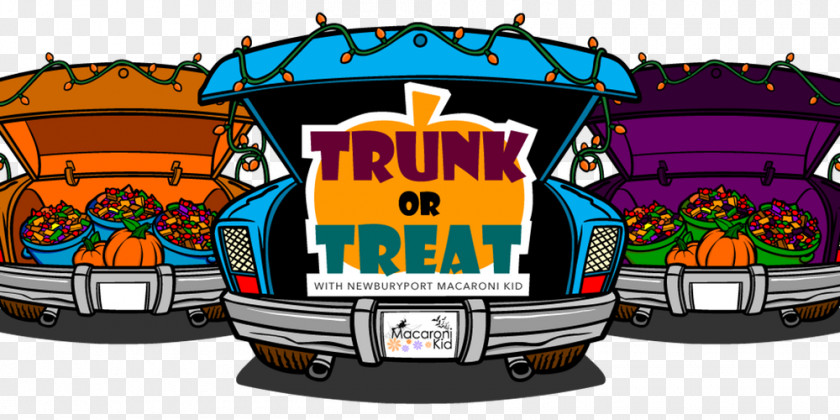 Halloween Trick-or-treating Party Car Festival PNG