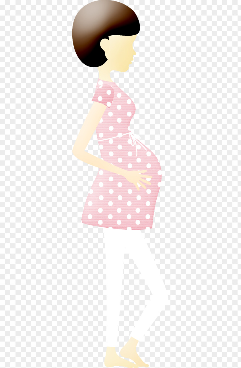 Pregnant Woman Cartoon Pregnancy U5b55u5987 Illustration PNG