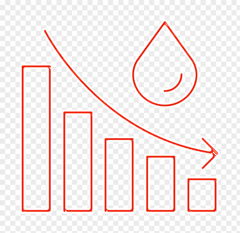 Business And Finance Icon Loss Water PNG