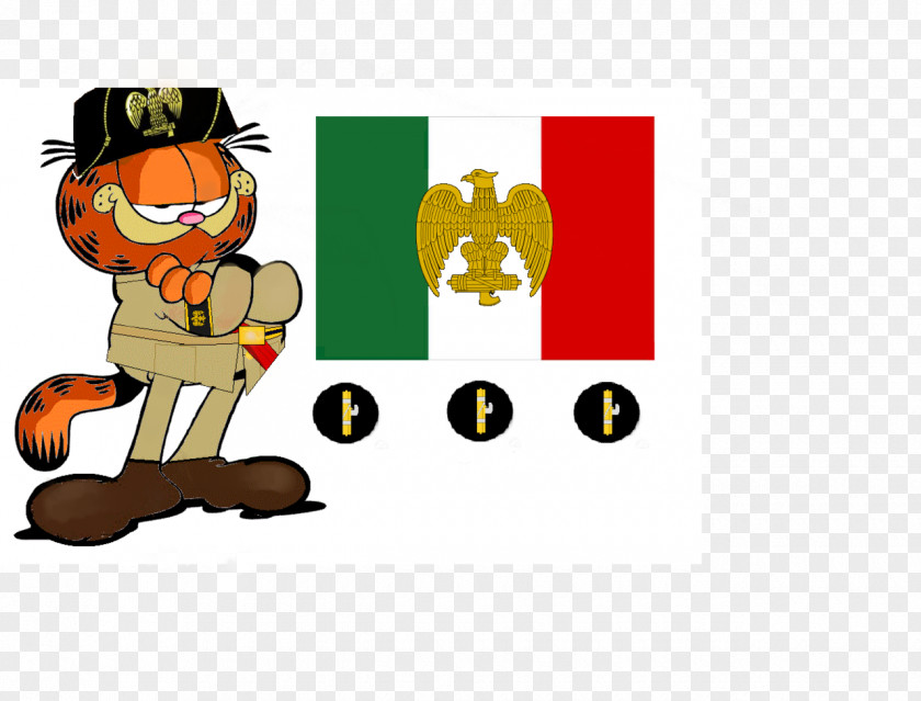 Italian Fascism Garfield Clip Art PNG