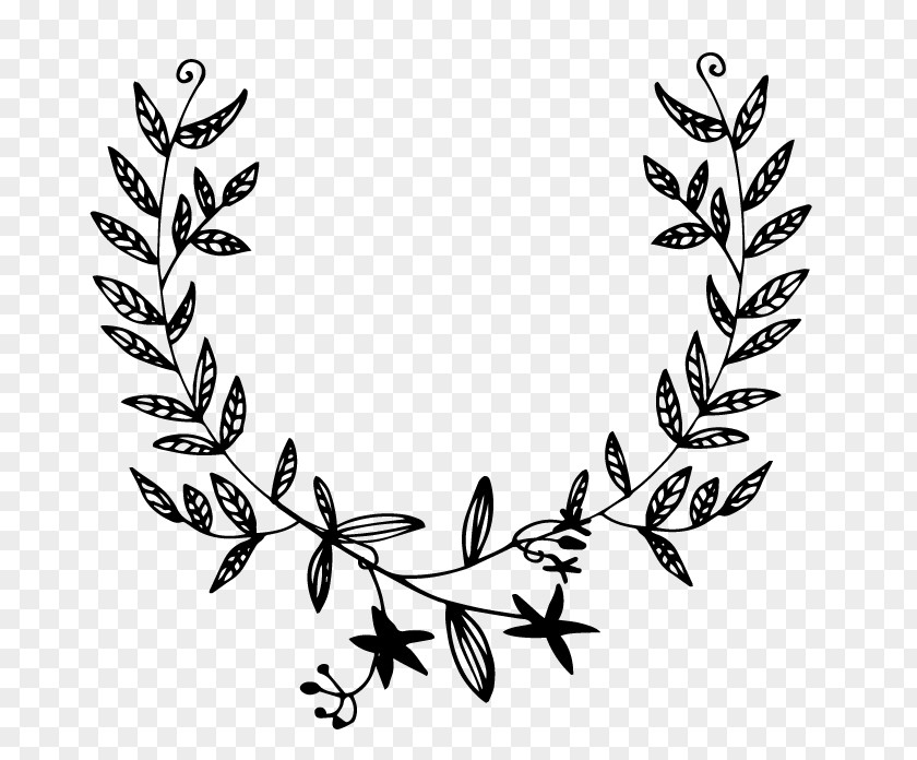 Leaf Plant Stem Pattern Clip Art Design PNG