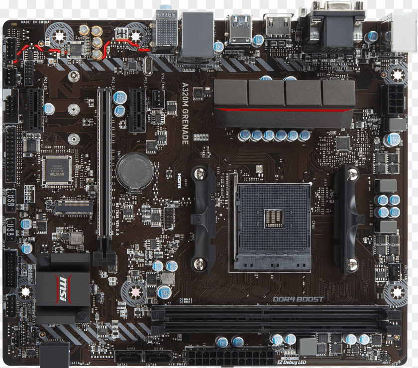 Motherboard Socket AM4 Graphics Cards & Video Adapters MicroATX MSI PNG