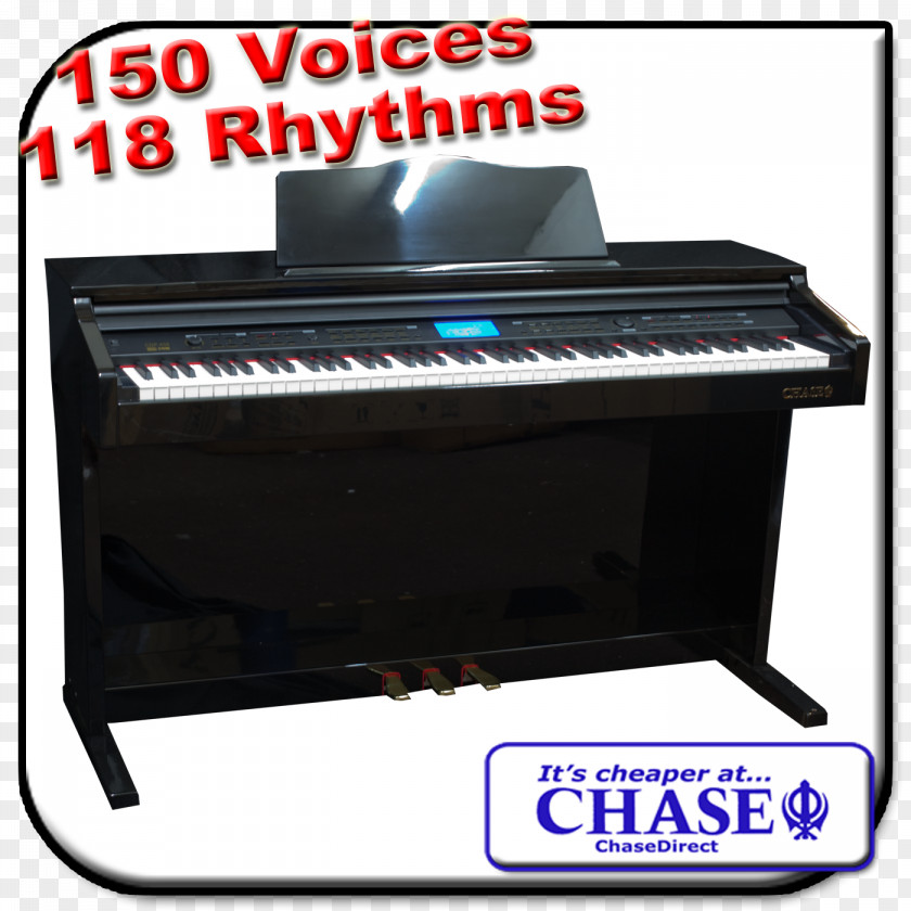 Musical Instruments Digital Piano Electric Electronic Keyboard Player Pianet PNG