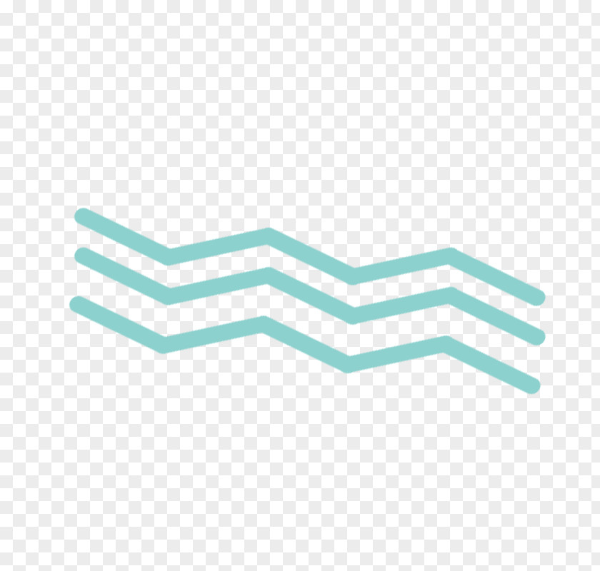 Rectangle Turquoise Line Cartoon PNG