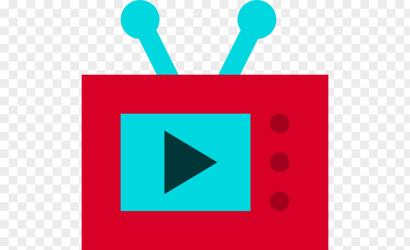 Red Cartoon TV Television Clip Art PNG