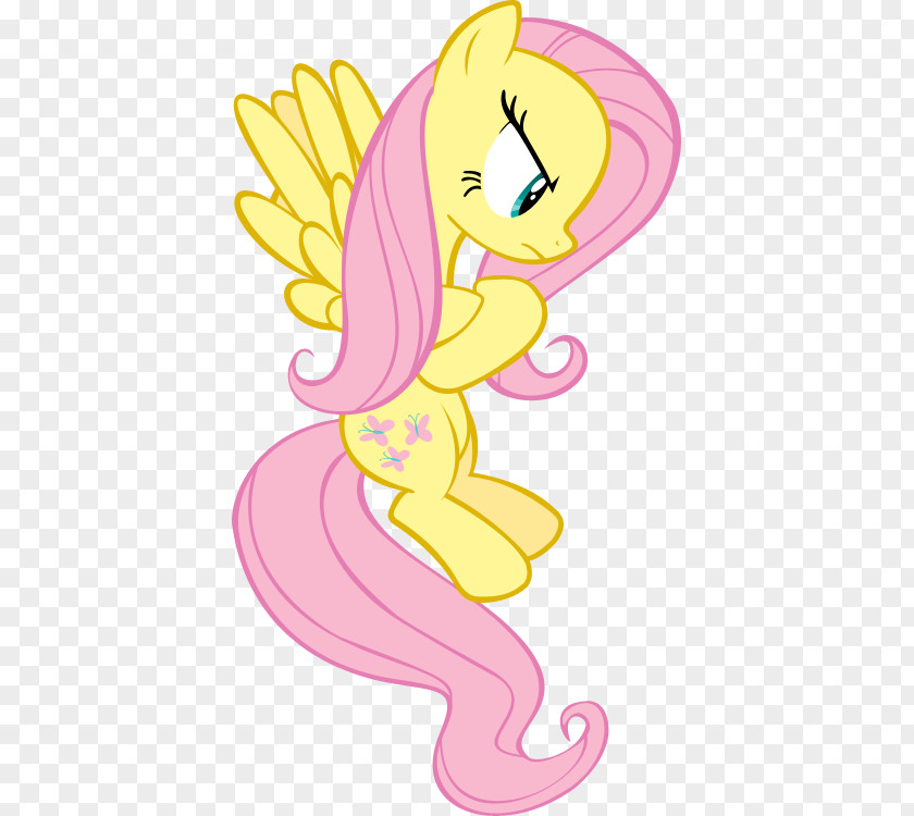 Fluttershy Clip Art Illustration Vertebrate Fairy Cartoon PNG