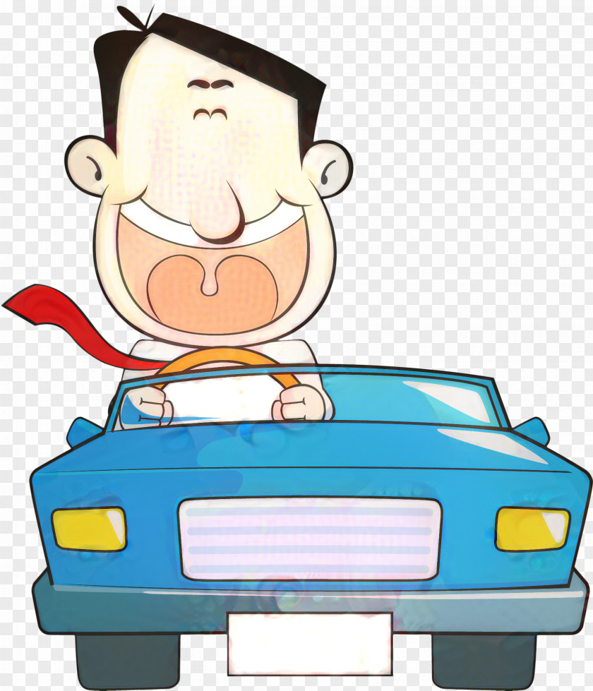 Child Truck Driver Car Cartoon PNG