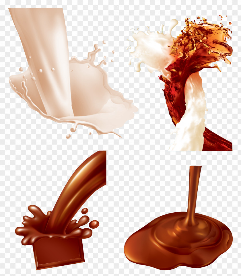 Chocolate Juice Milk PNG