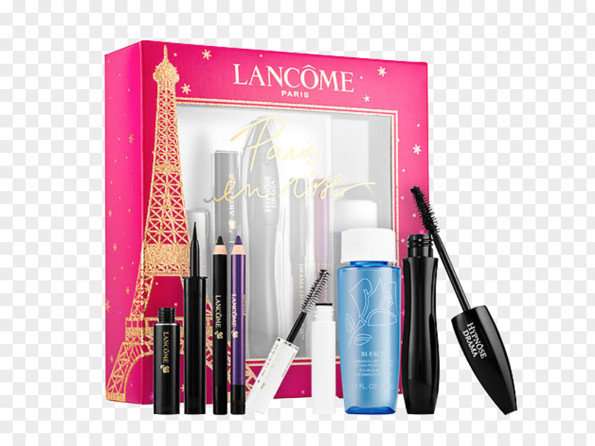Gift Set Lipstick Mascara Cosmetics Sephora Lancôme PNG