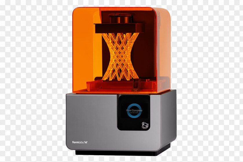Printer 3D Printing Stereolithography Formlabs Fused Filament Fabrication PNG