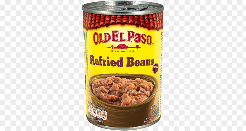 Swiss Cuisine Vegetarian Refried Beans Common Bean Food Old El Paso PNG