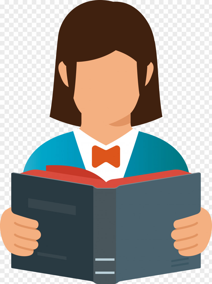 Reading Book Teacher PNG