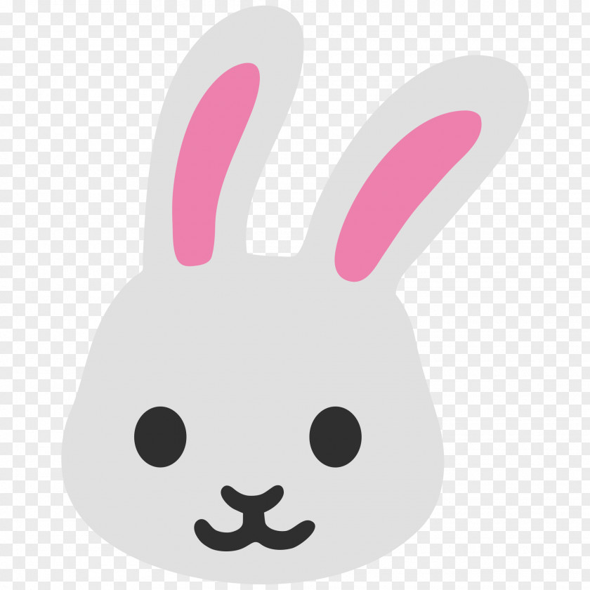 Nose Easter Bunny Emoji Rabbit Thepix PNG