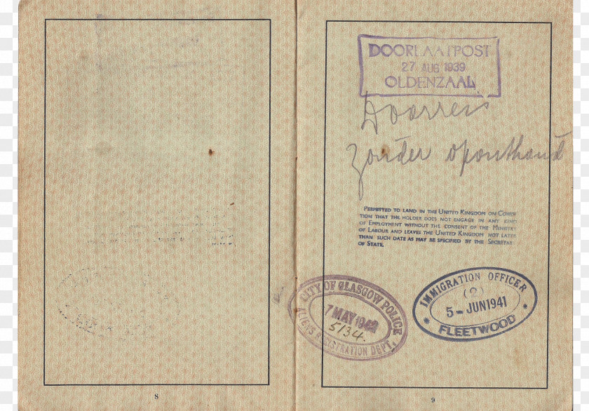 Passport Page Borders Paper Text Messaging PNG