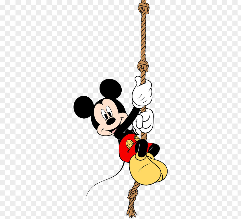 Rope Climb Cliparts Mickey Mouse Minnie Oswald The Lucky Rabbit Walt Disney Company Drawing PNG