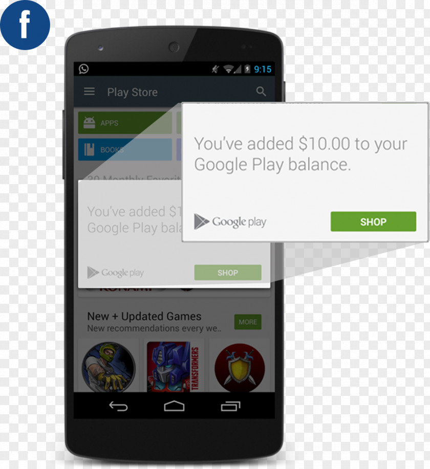 Smartphone Google Play Feature Phone Gift Card Android PNG