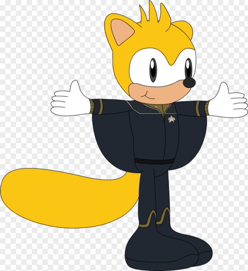 Squirrell Starfleet Star Trek Uniforms Wave The Swallow Sonic Hedgehog PNG