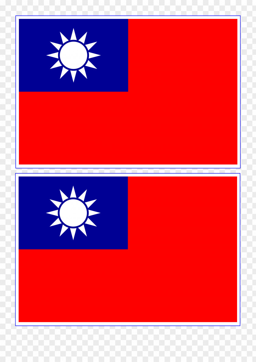 Taiwan Flag Of The Republic China National PNG