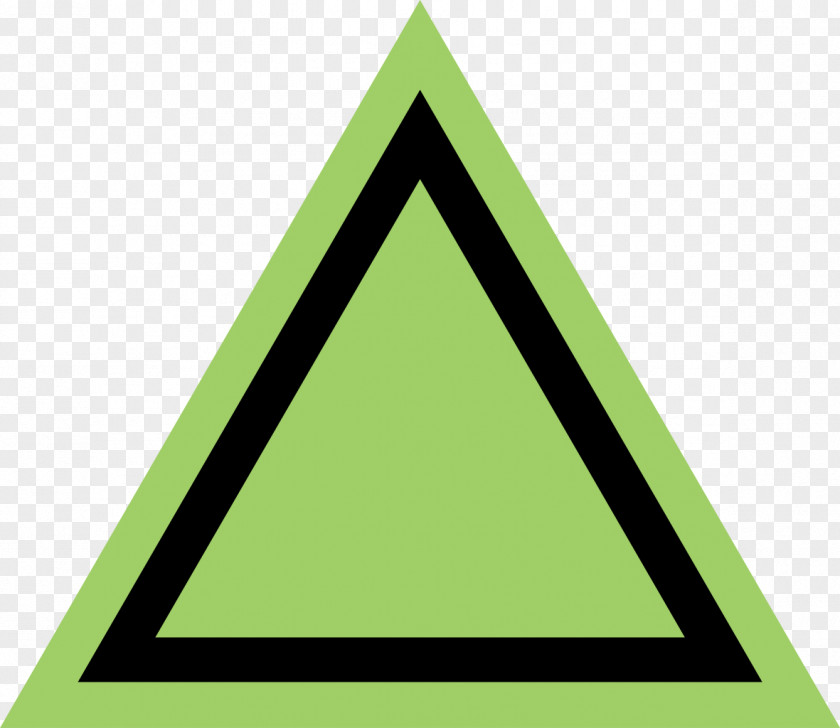 Triangle Green PNG