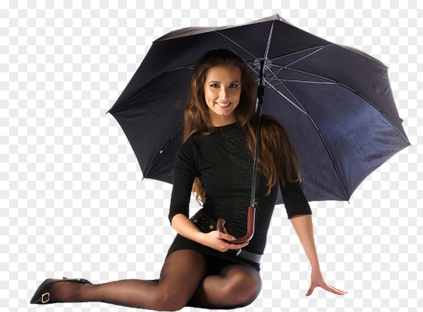 Woman Umbrella Ombrelle PNG